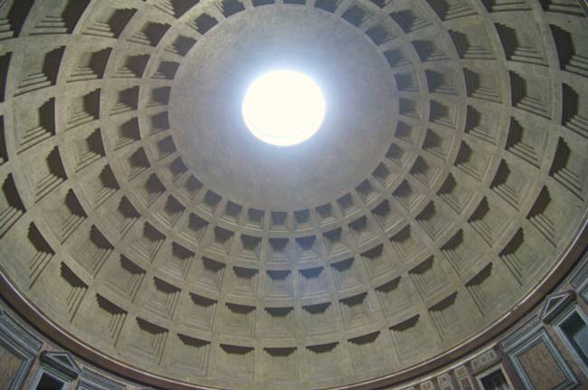 teto pantheon de roma