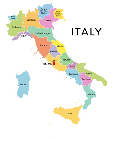 Itália Mapa Mapa De Italia Plano Italia Inicialmente O Modelo Geográfico 3630