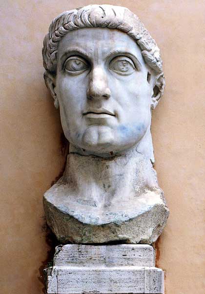 Constantino famoso imperadores romanos